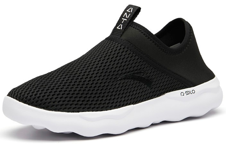 Lookbook Anta Slip-On Training Shoe 'Black White' 91928605-1