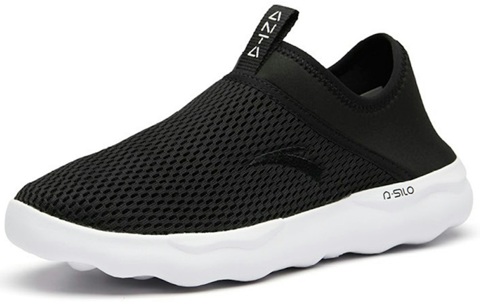 Anta Slip-On Training Shoe 'Black White' 91928605-1 Lookbook Anta Slip-On Training Shoe 'Black White' 91928605-1