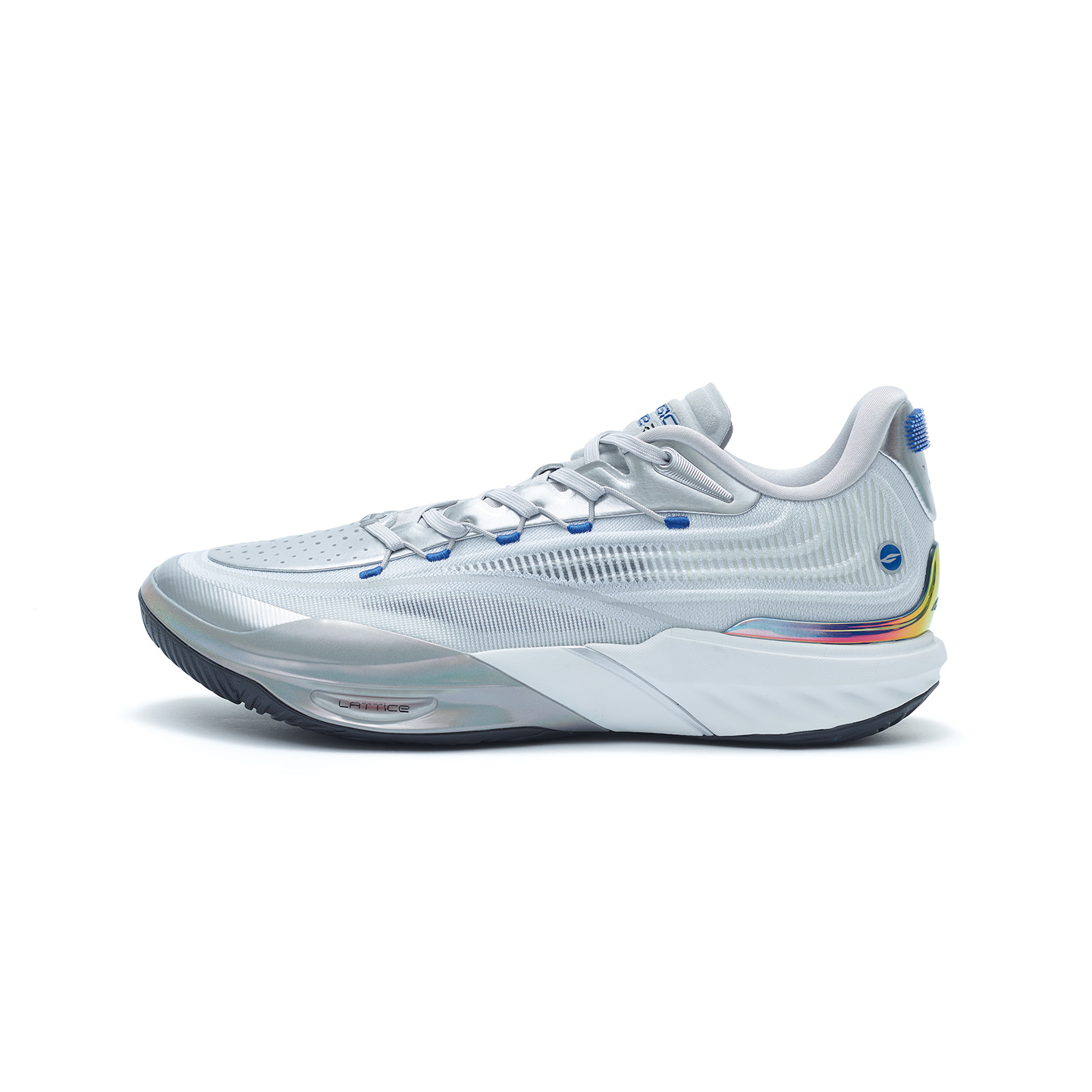 ANTA Sneakerverse Eclosion 2 Silver Wing Lattice Low Basketball Shoes . 112621104V-3