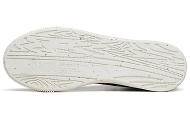 Anta Snoopy Skateboarding Series Sneakers 'Black White' 圖 6