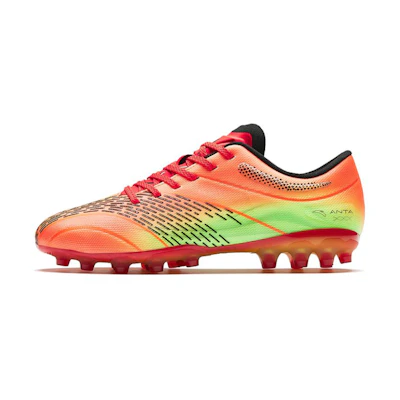 Anta Soccer Series Sneakers MG 'Orange Yellow Green'