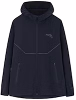 Anta Solid Color Outdoor Running Hooded Sun Protection Jacket - Black 152325601-4 Anta Solid Color Outdoor Running Hooded Sun Protection Jacket - Black 152325601-4