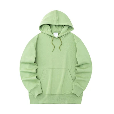 Anta Solid Color Pullover Hoodie Unisex Knit Long-Sleeve Green 172238713-2