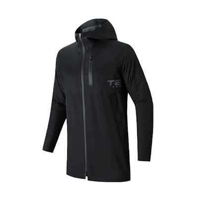Anta Solid Color Water-Repellent Training Series Windproof Hooded Jacket 952217602-3
