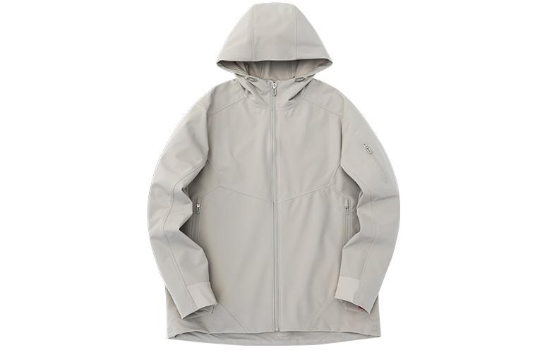 Anta Solid Color Zip-Up Hoodie Jacket 152310621-1