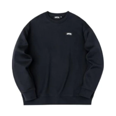 Anta Solid Logo Crewneck Sweatshirt Unisex - Basic Black 172248722-2