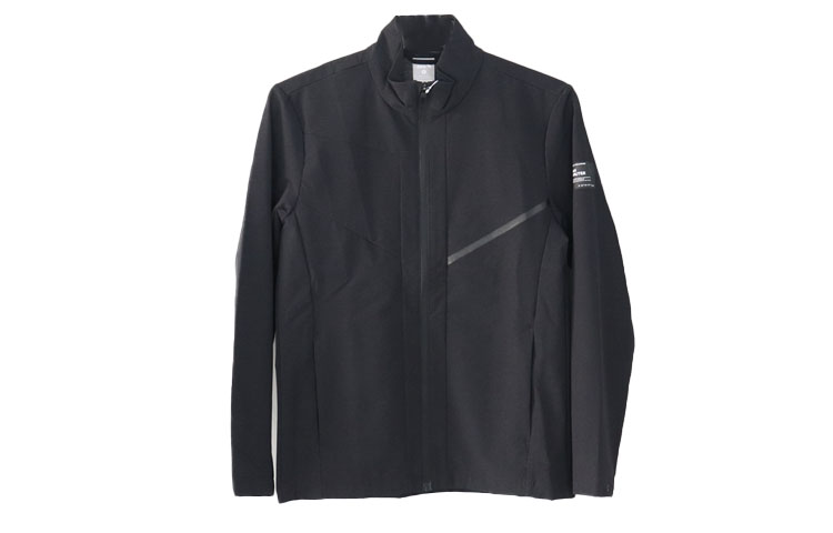 Anta Solid Logo Zip-Up Jacket Black 152117616-3
