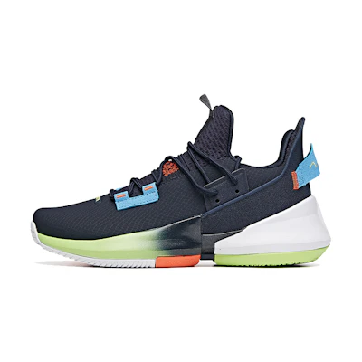 Anta 2 UFO Basketball Sneakers 'Black Green Blue'