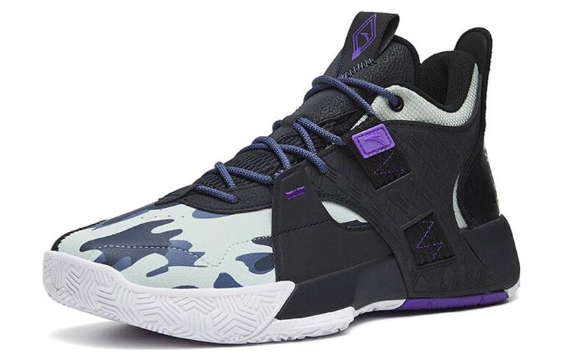 Lookbook 安踏疾速2代 '黑紫白' 112241610-1