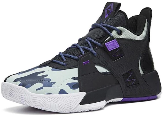 安踏疾速2代 '黑紫白' 112241610-1 Lookbook 安踏疾速2代 '黑紫白' 112241610-1