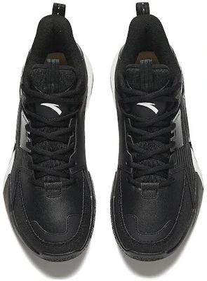 Anta安踏 速逸 3 舒適百搭 耐磨透氣 中筒 籃球鞋 男款 黑色 Lookbook Anta安踏 速逸 3 舒適百搭 耐磨透氣 中筒 籃球鞋 男款 黑色