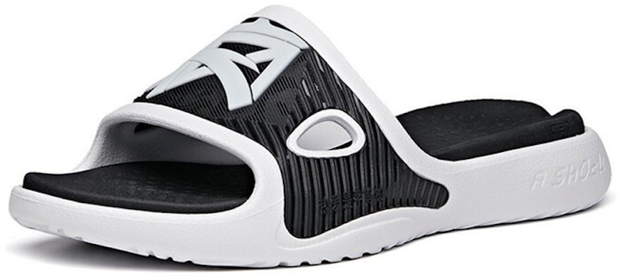 Anta Slippers 'White Black' 112131801-3 Order Anta Slippers 'White Black' 112131801-3