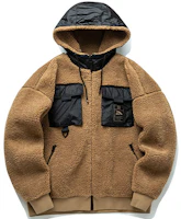 Anta Sports Hoodie Knit Jacket with Logo & Pockets Papaya Color Unisex 152148738-2 Anta Sports Hoodie Knit Jacket with Logo & Pockets Papaya Color Unisex 152148738-2