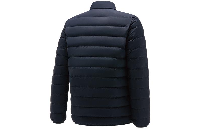 Lookbook 안타 스포츠 경량 다운 자켓 로고 집업 – 레전드 블루. 45130108-1