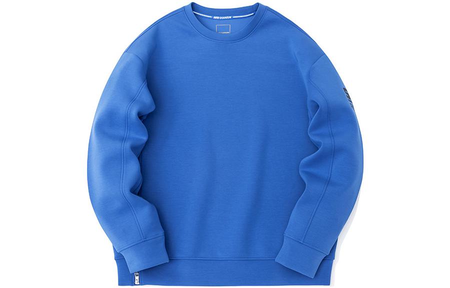 Anta Sports Lifestyle Crewneck Pullover Sweatshirt Blue 152310707-2