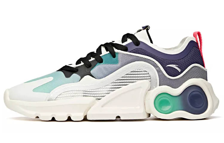 Anta Sports Lifestyle Low 'Green White Purple' 112038808-4
