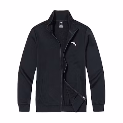 Anta Sports Lifestyle Series Zip Jacket Black 952118704-3