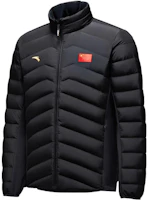 Order Anta Sports Lifestyle Unisex Black High Collar Zip-Up Down Jacket. 452340108-1