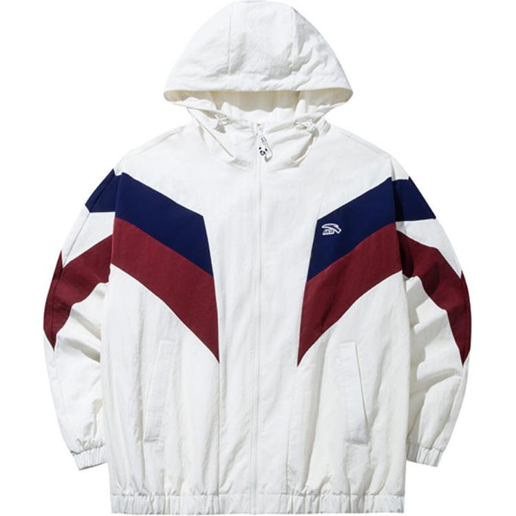 Anta Sports Lifestyle Woven Jacket Ivory White Casual Comfort Series 952438601-1