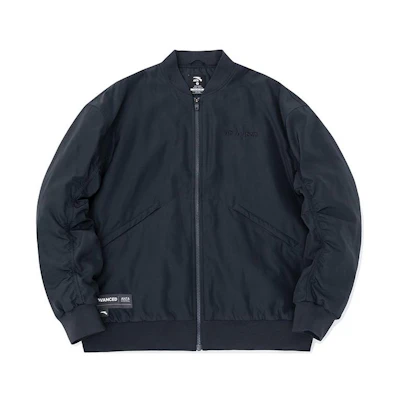 Anta Sports Lifestyle Zip-Up Jacket with Back Letter Print - Gray 952241801-3