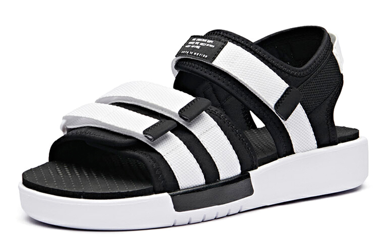 Anta Sports Sandal 'Black White' 圖 2