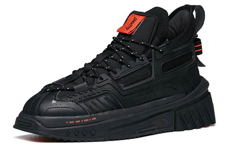 Lookbook Anta Spy Shadow Pro Low 'Hitam Jingga' 912218080-4
