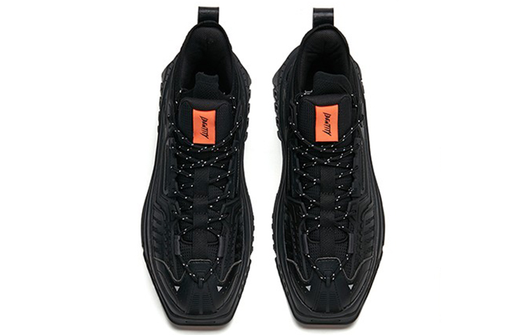 Shop Anta Spy Shadow Pro Low 'Hitam Jingga' 912218080-4