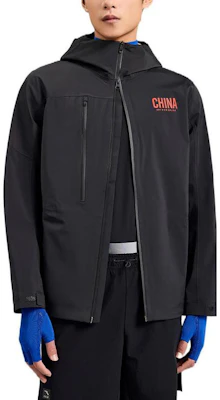 安踏Staple系列FW22男士黑色連帽拉鍊外套帶標誌設計 152230606-2 Shop 安踏Staple系列FW22男士黑色連帽拉鍊外套帶標誌設計 152230606-2