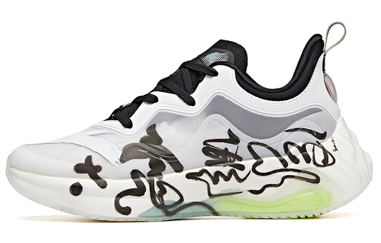 Anta Star Luan Series 'Ink Rhyme - Flying White' Low Top Running Shoe