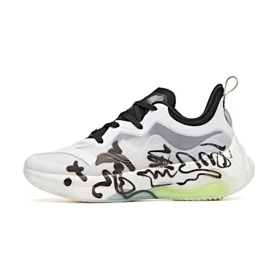 Anta Star Luan Series 'Ink Rhyme - Flying White' Low Top Running Shoe