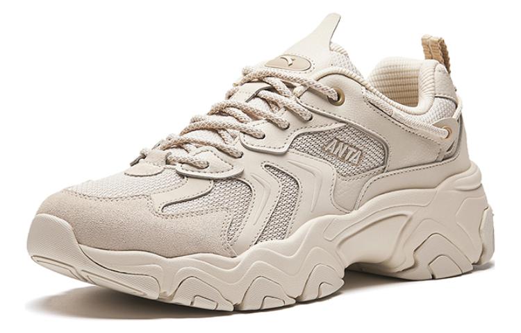 Order 安踏 星海 防滑耐磨 透氣 低幫 生活休閒鞋 男款 米色