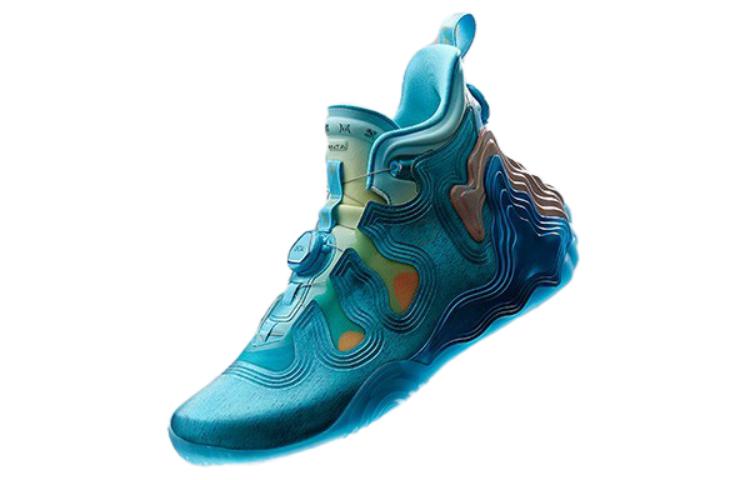 Lookbook 안타 스타 시리즈 '유리광' 하이탑 농구화 (Anta 스타 '유리광' 하이탑) 112041818A-18