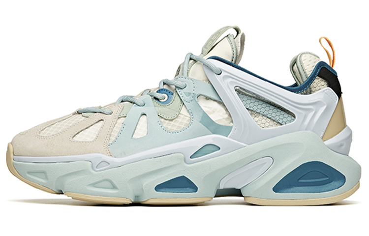 Anta Star Series Low 'Qianren Grey Aqua Green' 112048880A-2