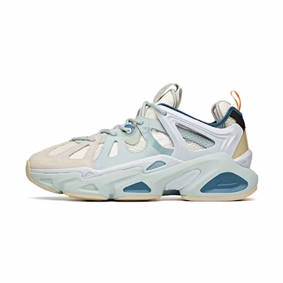 Anta Star Series Low 'Qianren Grey Aqua Green'