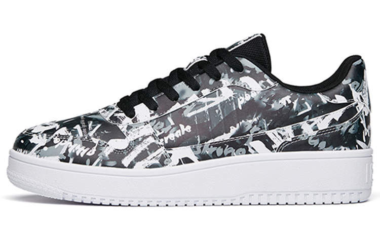 Anta Stash x Low-Top Skateboard 'Black' 912148063-1