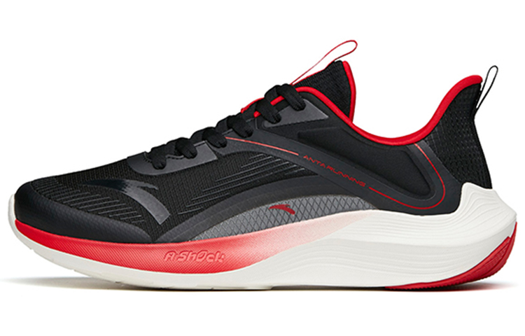 Anta Sting 1 Low 'Black Red' 112215580R-2
