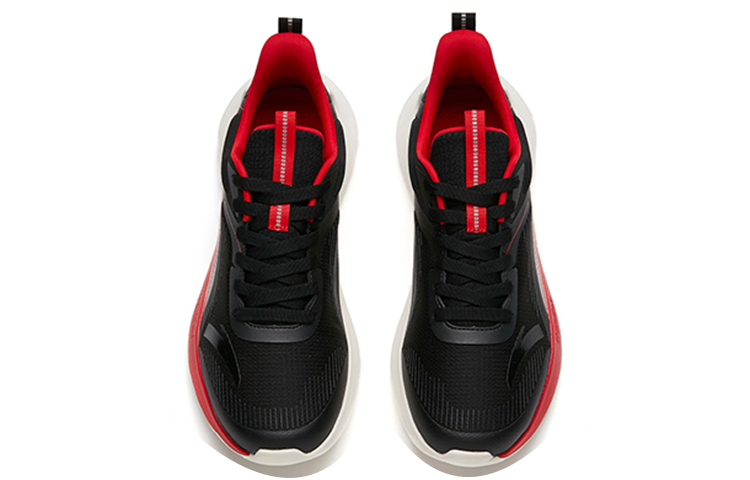 Shop Anta Sting 1 Low ''Nero Rosso'' 112215580R-2