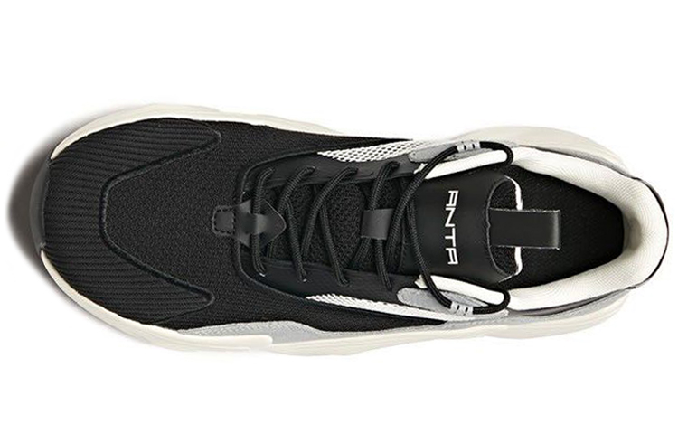 Anta Street Dad Shoe 'Black White Grey' 圖 3