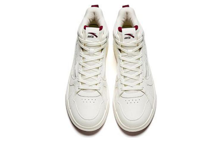 Lookbook 安踏Streetplay SE 高帮 '白灰' 112348058-1