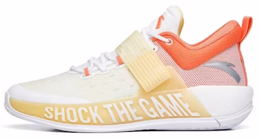 Anta Shock The Game 4 Low 'White Yellow Orange' 112231608-6 Anta Shock The Game 4 Low 'White Yellow Orange' 112231608-6