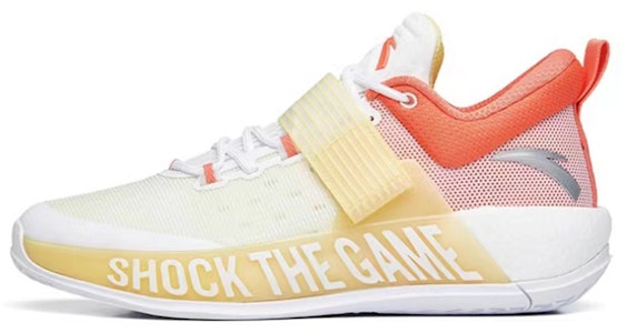 安踏 Shock The Game 4 Low 白黄橙 篮球鞋 112231608-6 Buy 安踏 Shock The Game 4 Low 白黄橙 篮球鞋 112231608-6