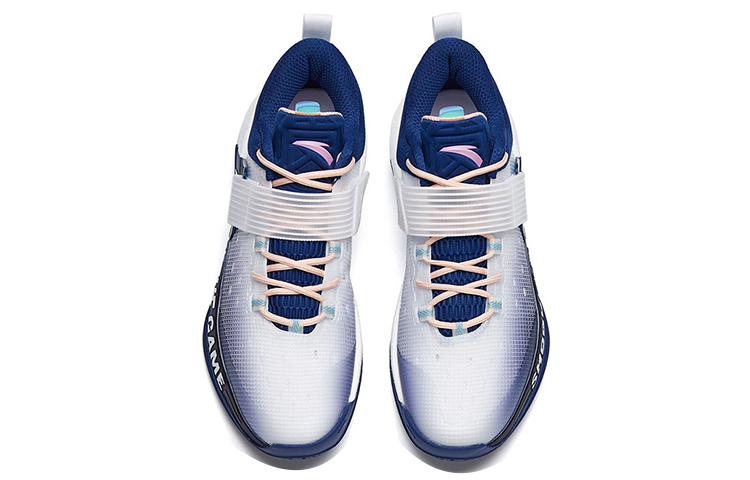 Shop アンタ スウィーピング4 ロー "ホワイトブルー" 112231608-2