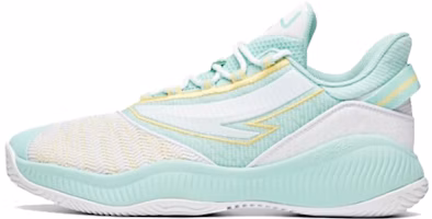 Anta Leather Basketball Shoes 'White Green Yellow' 112031606-3 Anta Leather Basketball Shoes 'White Green Yellow' 112031606-3