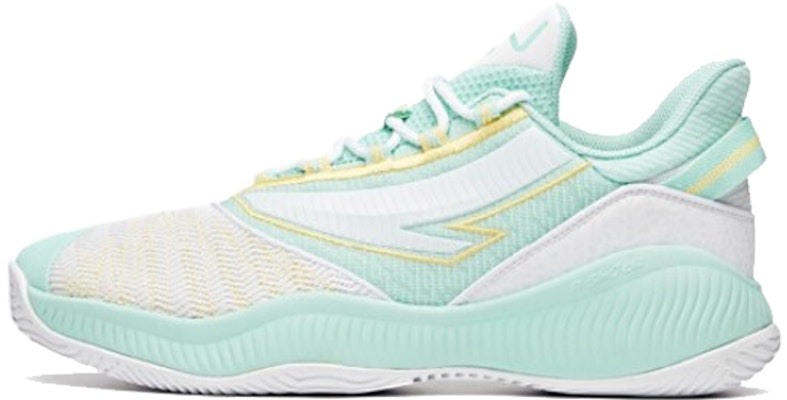 Anta Leather Basketball Shoes 'White Green Yellow' 112031606-3 Buy Anta Leather Basketball Shoes 'White Green Yellow' 112031606-3