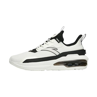 Anta Life Series Sneakers Leather 'White Black Silver'