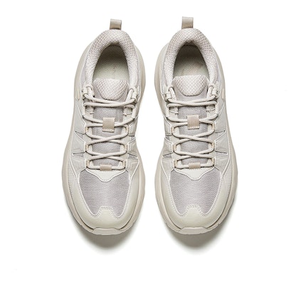 Anta安踏 探川 運動 減震耐磨 低筒 跑步鞋 男款 乳白色 Lookbook Anta安踏 探川 運動 減震耐磨 低筒 跑步鞋 男款 乳白色
