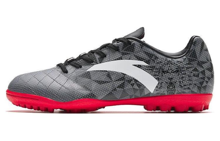 Anta TF Soccer Shoes 'Grey Red' 912332201-3