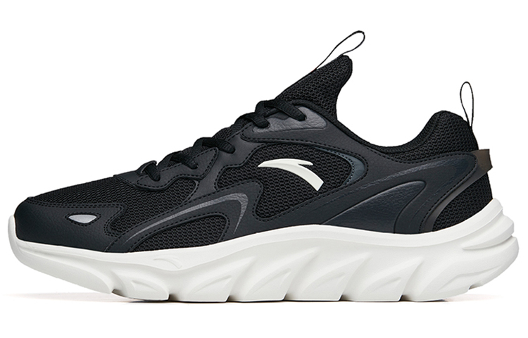 Anta Thick Sole Comfortable Sneakers 'Black & White' 912245522-4