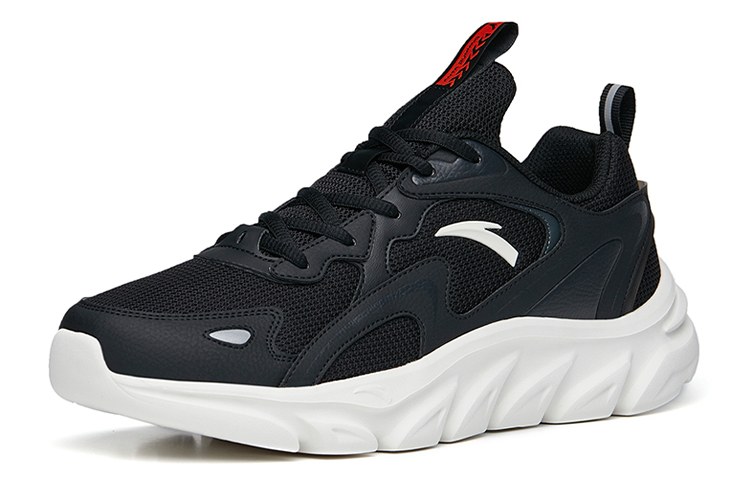 Order Zapatillas Anta de Suela Gruesa y Cómodas 'Negro y Blanco' 912245522-4