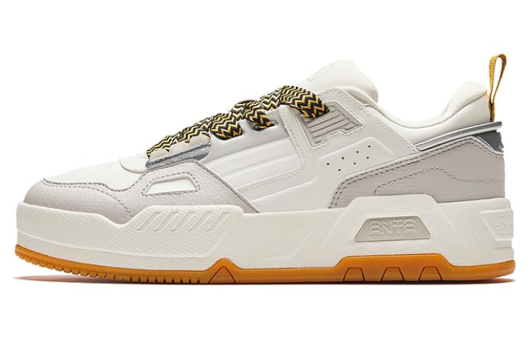 Anta Thick Sole Low-Top Skateboard 'White Grey' 112348073-2